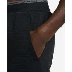Nike Pro Fleece Fitness Leggings Heren - Black/iron Grey DV9910-010 -Fitness-Mode Winkel nike pro mens fleece fitness pants black iron grey dv9910 010 5 1415237