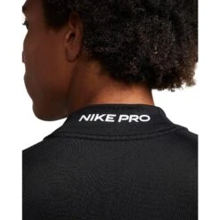 Nike Pro Warm Dri-FIT Shirt Met Lange Mouwen Heren - Zwart FB8515-010 -Fitness-Mode Winkel nike pro warm dri fit fitness long sleeve men black fb8515 010 5 1566972