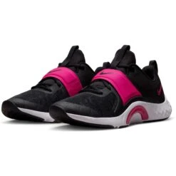Nike Renew In-Season TR 12 Schoenen Dames - Black/active Pink-dark Smoke Grey-white DD9301-003 -Fitness-Mode Winkel nike renew in season tr 12 womens shoes black active pink dark smoke grey white dd9301 003 1 1415200