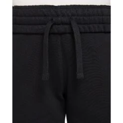 Nike Sportswear Club Fleece Korte Broek Kinderen - Zwart/wit FD3015-010 -Fitness-Mode Winkel nike sportswear club fleece kids shorts black white fd3015 010 2 1523454