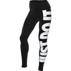 Nike Sportswear Essential High-Rise Leggings Dames - Black/white CZ8534-010