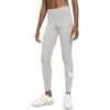 Nike Sportswear Essential Mid-Rise Swoosh Leggings Dames - Dark Grey Heather/white CZ8530-063 -Fitness-Mode Winkel nike sportswear essential women mid rise swoosh leggings dark grey heather white cz8530 063 4 1314924