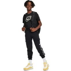 Nike Sportswear Shirt Kinderen - Zwart FD3189-010 -Fitness-Mode Winkel nike sportswear kids t shirt black fd3189 010 1 1534360