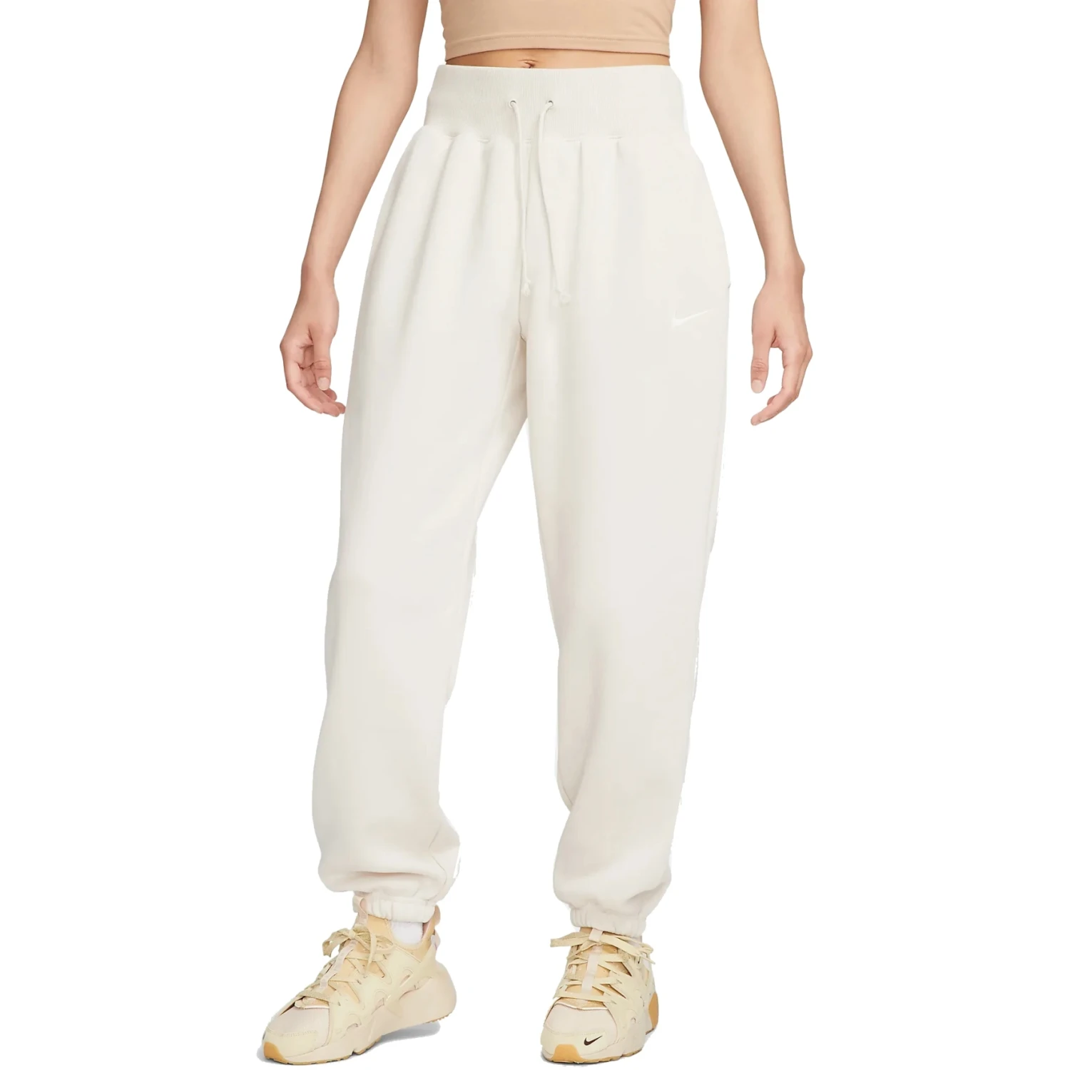 Nike Sportswear Phoenix Fleece Joggingbroek Voor Dames - Lite Orewood Brown/sail DQ5887-104 3 Nike Sportswear Phoenix Fleece Joggingbroek Voor Dames - Lite Orewood Brown/sail DQ5887-104