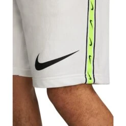 Nike Sportswear Repeat-French-Terry Korte Broek Voor Heren - Summit White/black FJ5317-121 -Fitness-Mode Winkel nike sportswear repeat french terry mens shorts summit white black fj5317 121 4 1479753