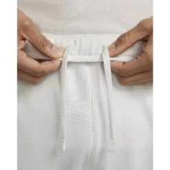 Nike Sportswear Repeat-French-Terry Korte Broek Voor Heren - Summit White/black FJ5317-121 -Fitness-Mode Winkel nike sportswear repeat french terry mens shorts summit white black fj5317 121 5 1479752