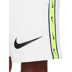 Nike Sportswear Repeat Kinderen Short - Summit White/black FJ5377-100 -Fitness-Mode Winkel nike sportswear repeat kids shorts summit white black fj5377 100 4 1480819