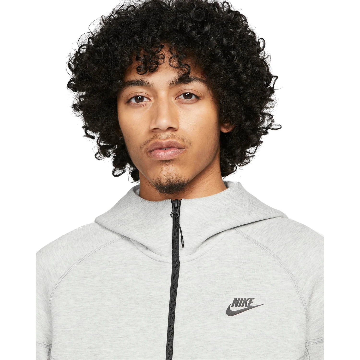 Nike Sportswear Tech Fleece Windrunner Jas Heren - Dark Grey Heather/black FB7921-063 6 Nike Sportswear Tech Fleece Windrunner Jas Heren - Dark Grey Heather/black FB7921-063 - Afbeelding 4