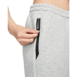 Nike Sportswear Tech Fleece Broek Voor Dames - Dark Grey Heather/black FB8330-063 -Fitness-Mode Winkel nike sportswear tech fleece women jogger pants dark grey heather black fb8330 063 8 1540288