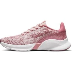 Nike SuperRep Go 3 Flyknit Next Nature Schoenen Dames - Desert Berry/sail-barely Rose DH3393-600