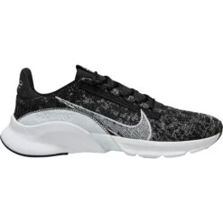 Nike SuperRep Go 3 Next Nature Flyknit Trainingsschoenen Heren - Black/pure Platinum-anthracite-white DH3394-010