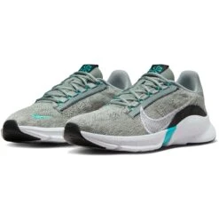 Nike SuperRep Go 3 Next Nature Flyknit Trainingsschoenen Heren - Micah Green/black/clear Jade/white DH3394-301 -Fitness-Mode Winkel nike superrep go 3 next nature flyknit training shoes men micah green black clear jade white dh3394 301 4 1569094