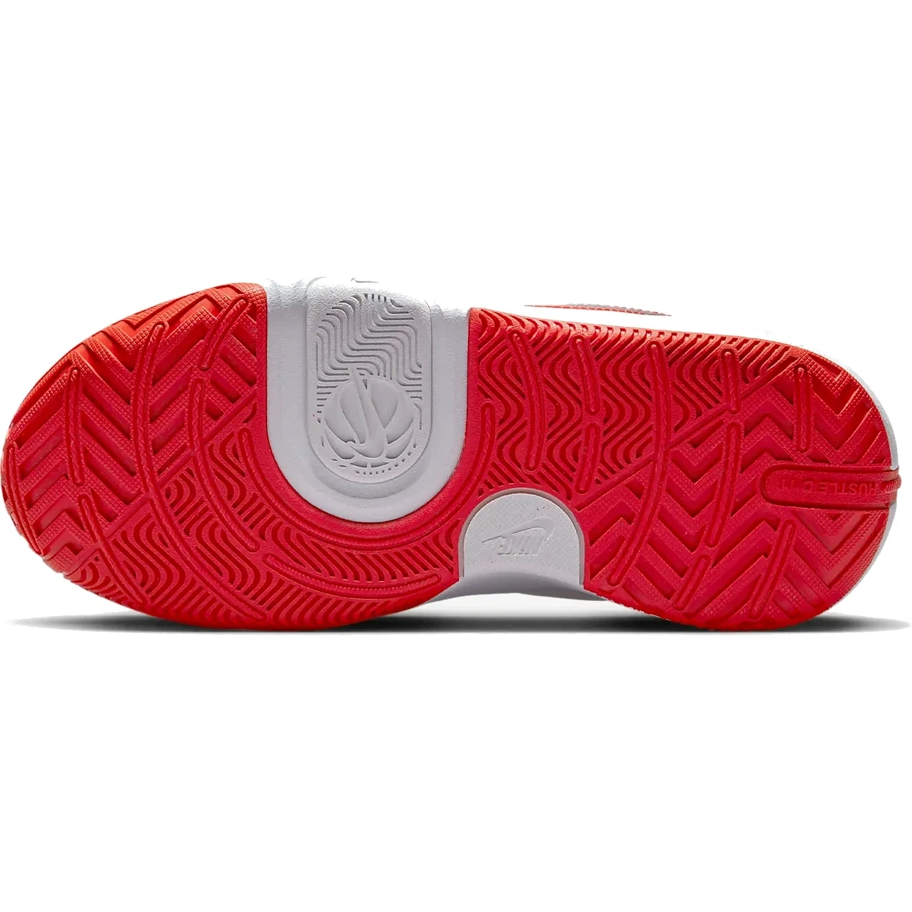 Nike Team Hustle D 11 Basketballschoenen Voor Kinderen - Summit White/track Red-white DV8996-102 5 Nike Team Hustle D 11 Basketballschoenen Voor Kinderen - Summit White/track Red-white DV8996-102 - Afbeelding 3