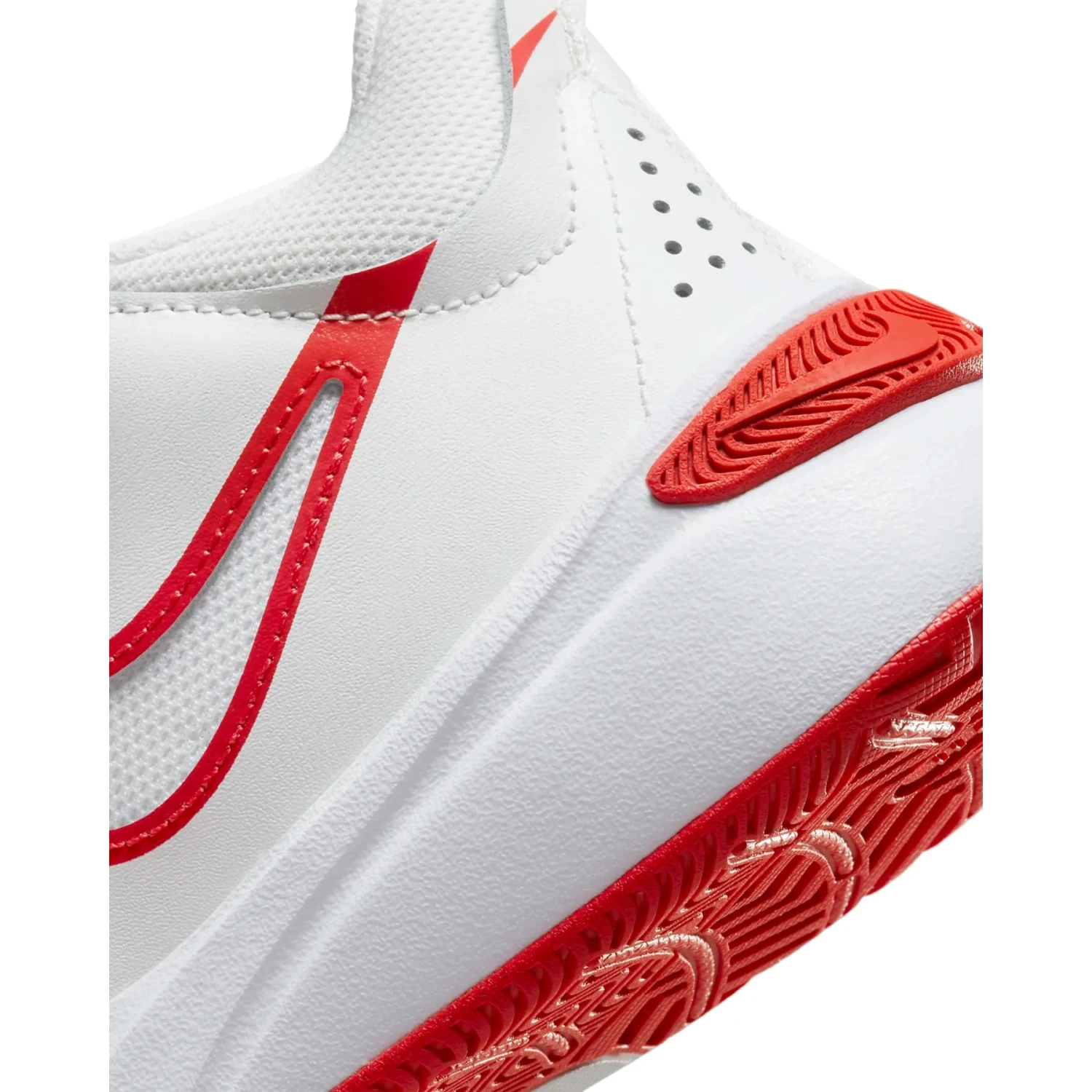 Nike Team Hustle D 11 Basketballschoenen Voor Kinderen - Summit White/track Red-white DV8996-102 9 Nike Team Hustle D 11 Basketballschoenen Voor Kinderen - Summit White/track Red-white DV8996-102 - Afbeelding 7