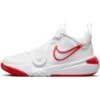 Nike Team Hustle D 11 Basketballschoenen Voor Kinderen - Summit White/track Red-white DV8996-102 -Fitness-Mode Winkel nike team hustle d 11 kids basketball shoes summit white track red white dv8996 102 7 1528899