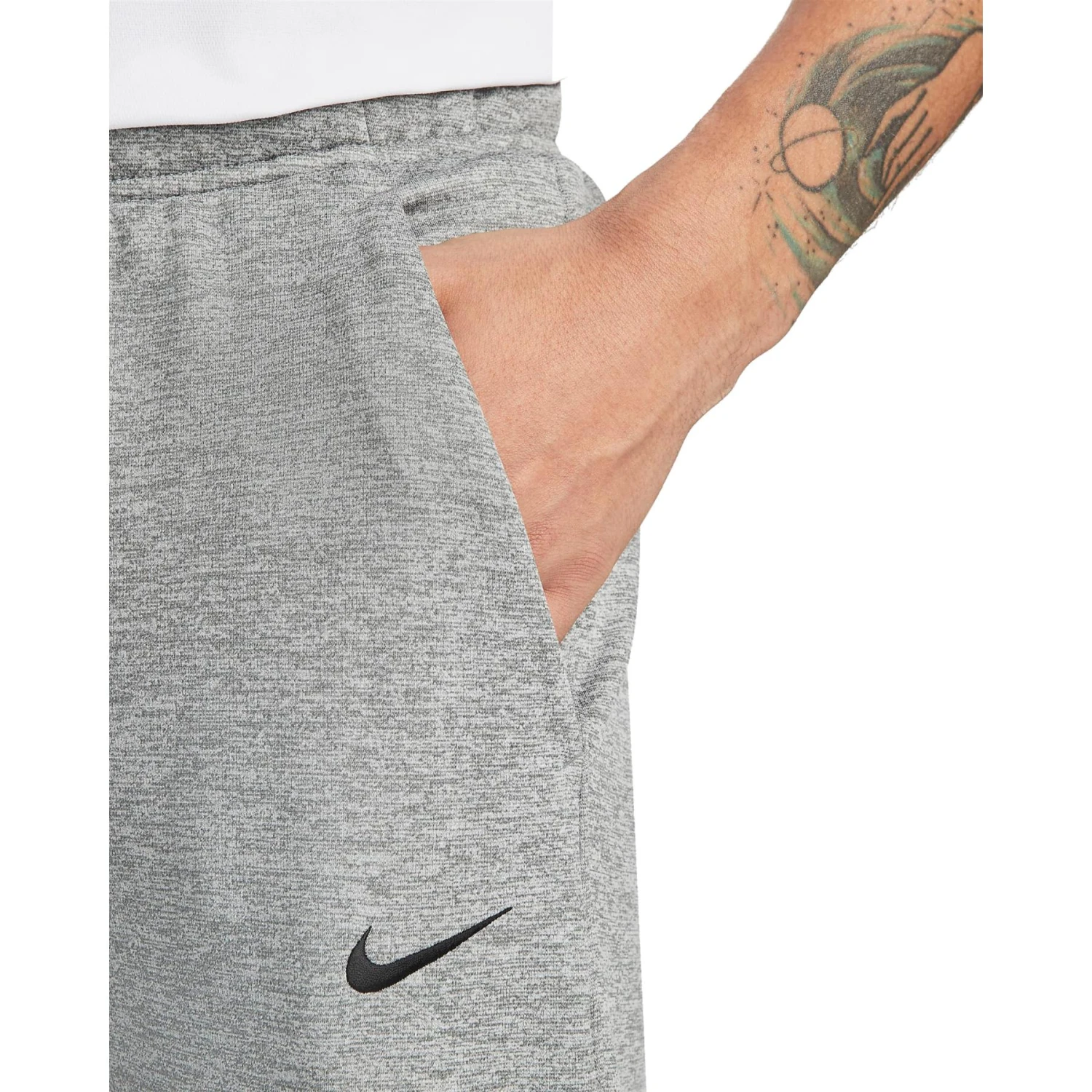 Nike Therma-FIT Trainingsbroek Heren - Dark Grey Heather/particle Grey/black DQ5405-063 6 Nike Therma-FIT Trainingsbroek Heren - Dark Grey Heather/particle Grey/black DQ5405-063 - Afbeelding 4