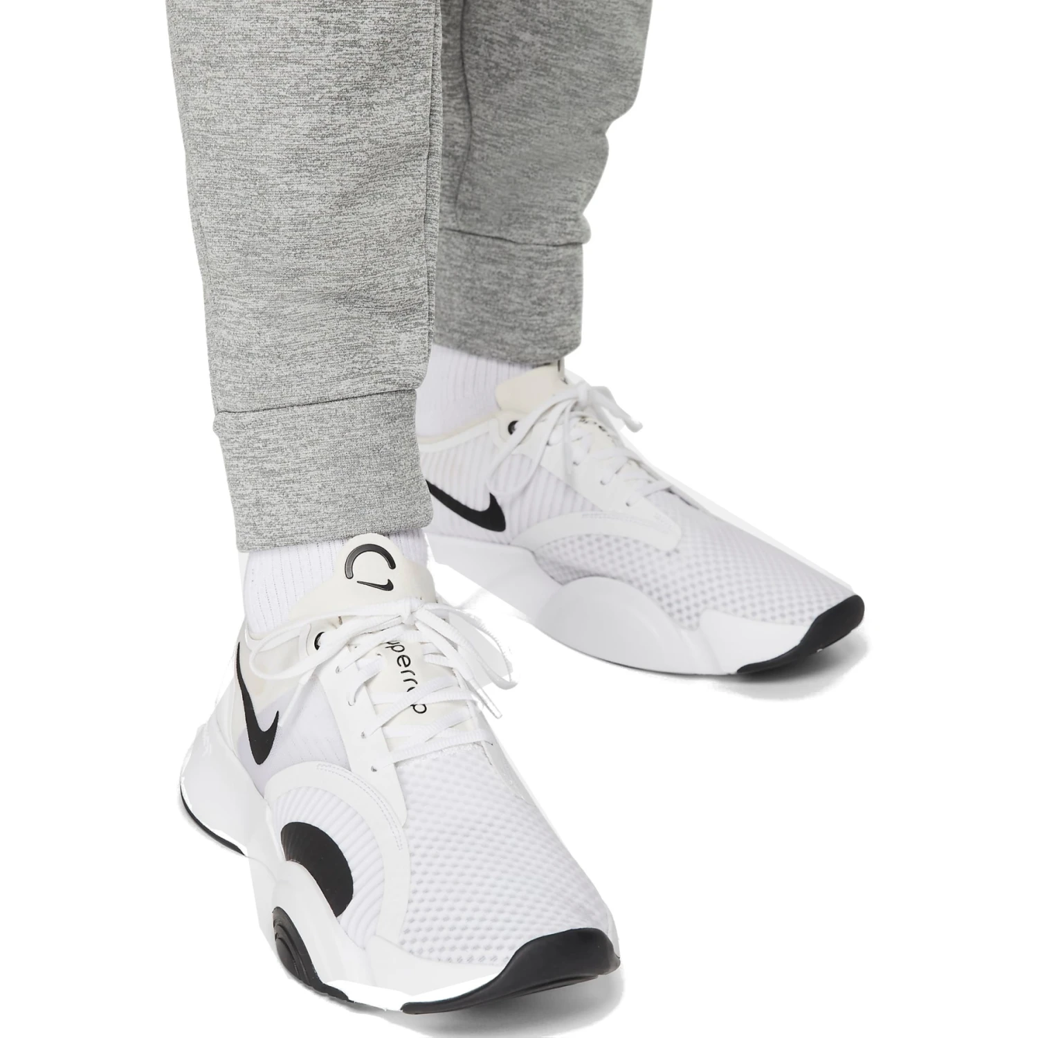Nike Therma-FIT Trainingsbroek Heren - Dark Grey Heather/particle Grey/black DQ5405-063 8 Nike Therma-FIT Trainingsbroek Heren - Dark Grey Heather/particle Grey/black DQ5405-063 - Afbeelding 6