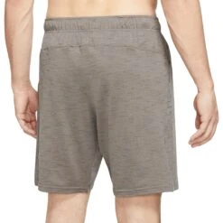 Nike Yoga Dri-Fit Korte Broek Heren - Moon Fossil/ironstone/black CZ2210-087 -Fitness-Mode Winkel nike yoga dri fit mens shorts moon fossil ironstone black cz2210 087 2 1358309