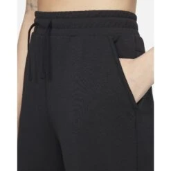 Nike Yoga Dri-FIT 7/8-Fleece-Joggingbroek Dames - Black/iron Grey DM7037-010 -Fitness-Mode Winkel nike yoga dri fit womens 7 8 fleece joggers black iron grey dm7037 010 3 1247220