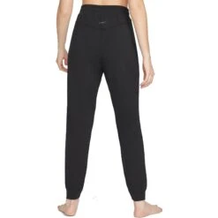 Nike Yoga Dri-FIT 7/8-Fleece-Joggingbroek Dames - Black/iron Grey DM7037-010 -Fitness-Mode Winkel nike yoga dri fit womens 7 8 fleece joggers black iron grey dm7037 010 4 1247219
