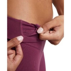 Nike Yoga Dri-FIT 7/8 High-Rise Legging Dames - Rosewood/particle Grey DM7023-653 -Fitness-Mode Winkel nike yoga dri fit womens 7 8 high rise leggings rosewood particle grey dm7023 653 5 1414853