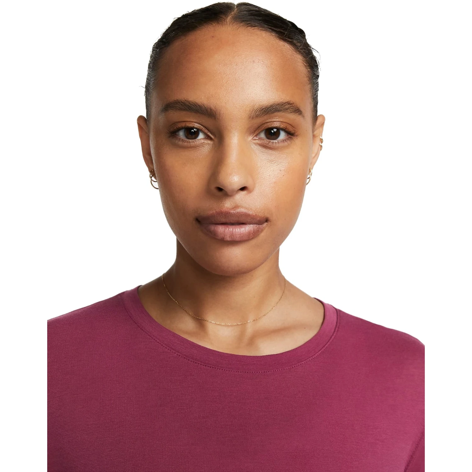 Nike Yoga Dri-FIT Top Dames - Rosewood/particle Grey DM7025-653 5 Nike Yoga Dri-FIT Top Dames - Rosewood/particle Grey DM7025-653 - Afbeelding 3