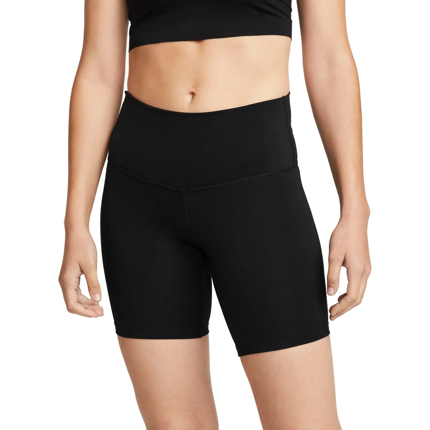 Nike Yoga 7" Legging Dames - Black/iron Grey DQ6027-010 3 Nike Yoga 7" Legging Dames - Black/iron Grey DQ6027-010