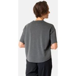 Odlo Active 365 Natural Blend T-shirt Dames - Black Melange -Fitness-Mode Winkel odlo womens active 365 natural blend t shirt black melange 2 1406406