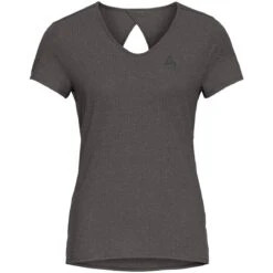 Odlo Halden Linencool Dames T-Shirt - Dark Grey Melange