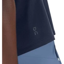 On Running On Active-T Breathe Dames T-Shirt - Navy -Fitness-Mode Winkel on active t breathe women running shirt navy 6 948868