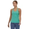 Patagonia Mibra Dames Tanktop - Fresh Teal -Fitness-Mode Winkel patagonia women s mibra tank fresh teal 2 1168559