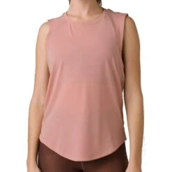 PrAna Rogue Sleeveless Top Women - Cloud Blush