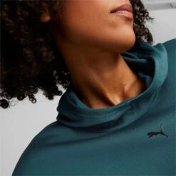 Puma All Day Training Hoodie Dames - Varsity Green 14 Puma All Day Training Hoodie Dames - Varsity Green -Fitness-Mode Winkel puma all day womens training hoodie varsity green 6 1331980