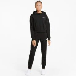 Puma Essential Joggingbroek Dames - Puma Black 11 Puma Essential Joggingbroek Dames - Puma Black -Fitness-Mode Winkel puma essential womens sweatpants puma black 5 1101595