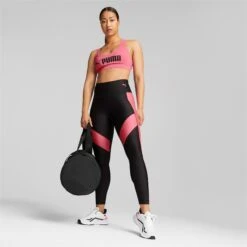 Puma Fit Eversculpt 7/8 Tight Dames - Puma Black-Sunset Pink -Fitness-Mode Winkel puma fit eversculpt womens 7 8 tights puma black sunset pink 4 1332185