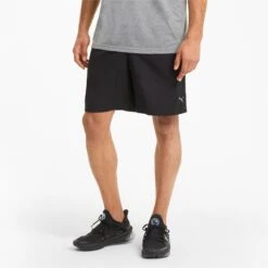 Puma Performance Woven 7" Training Short Heren - Puma Black -Fitness-Mode Winkel puma performance woven 7 mens shorts puma black 3 1102323