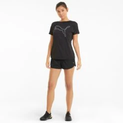 Puma Performane Woven 3" Short Dames - Puma Black -Fitness-Mode Winkel puma performane woven 3 womens training shorts puma black 5 1102340
