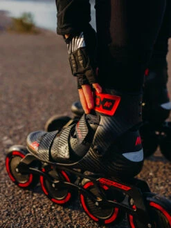 K2 MOD 110 - Speed / Marathon Inline Skates - Black - Red -Fitness-Mode Winkel redline mood 1 1467046