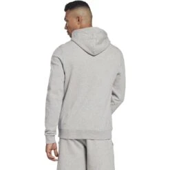 Reebok Identity Big Logo Men's French Terry Hoodie Pullover - Medium Grey Heather/black -Fitness-Mode Winkel reebok identity big logo men s french terry hoodie pullover medium grey heather black 5 1116612