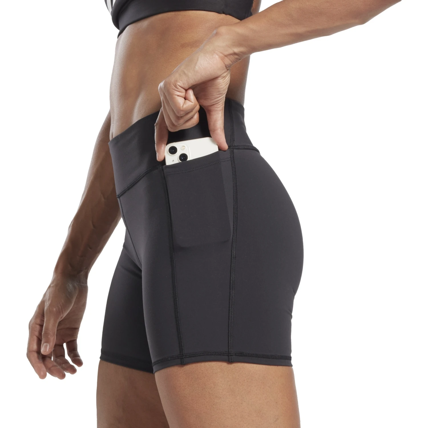 Reebok Lux Bootie Shorts Women's - Black 7 Reebok Lux Bootie Shorts Women's - Black - Afbeelding 5