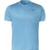 Reebok Melange Tee - Steely Blue -Fitness-Mode Winkel reebok melange tee steely blue 1 1369610