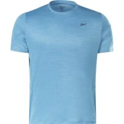 Reebok Melange Tee - Steely Blue
