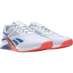 Reebok Nano X2 Men's Fitness Shoes - Ftwr White/vector Blue/orange Flare -Fitness-Mode Winkel reebok nano x2 men s fitness shoes ftwr white vector blue orange flare 6 1274060