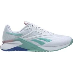 Reebok Nano X2 Women's Fitness Shoes - Ftwr White/semi Classic Teal/seaside Grey