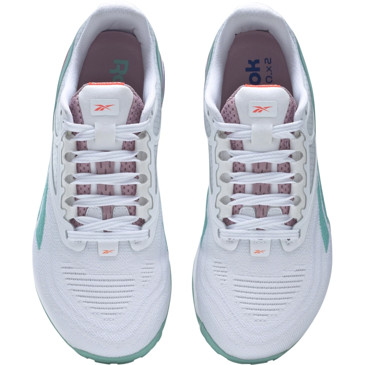 Reebok Nano X2 Women's Fitness Shoes - Ftwr White/semi Classic Teal/seaside Grey 6 Reebok Nano X2 Women's Fitness Shoes - Ftwr White/semi Classic Teal/seaside Grey - Afbeelding 5