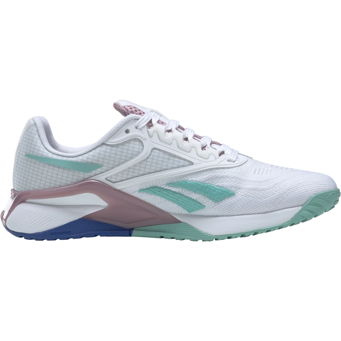 Reebok Nano X2 Women's Fitness Shoes - Ftwr White/semi Classic Teal/seaside Grey 3 Reebok Nano X2 Women's Fitness Shoes - Ftwr White/semi Classic Teal/seaside Grey - Afbeelding 2
