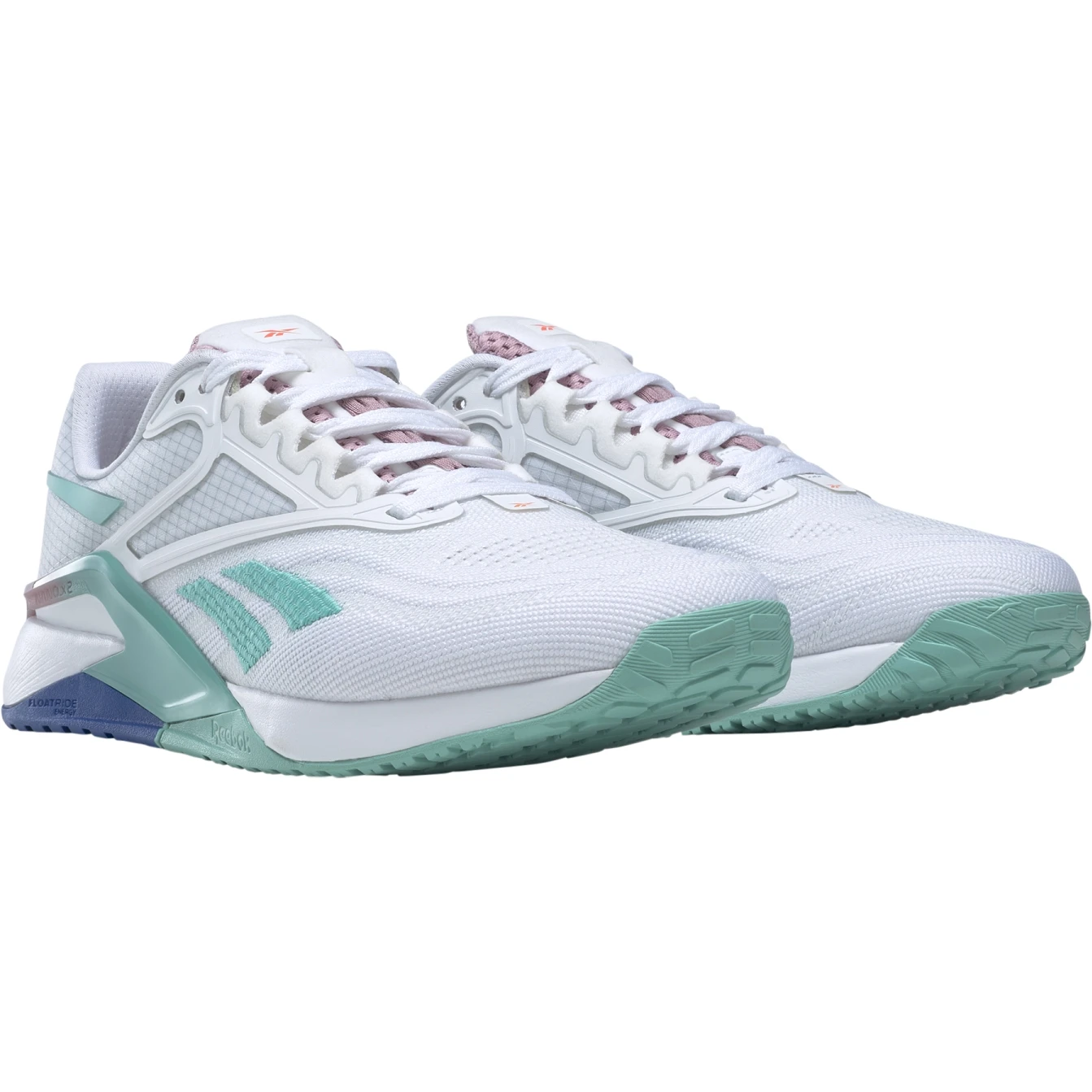 Reebok Nano X2 Women's Fitness Shoes - Ftwr White/semi Classic Teal/seaside Grey 4 Reebok Nano X2 Women's Fitness Shoes - Ftwr White/semi Classic Teal/seaside Grey - Afbeelding 3
