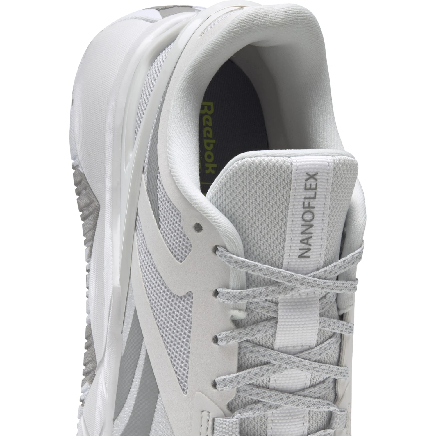 Reebok Nanoflex Training Women's Fitness Shoes - Cold Grey 1/ftwr White/pure Grey 4 14 Reebok Nanoflex Training Women's Fitness Shoes - Cold Grey 1/ftwr White/pure Grey 4 - Afbeelding 12