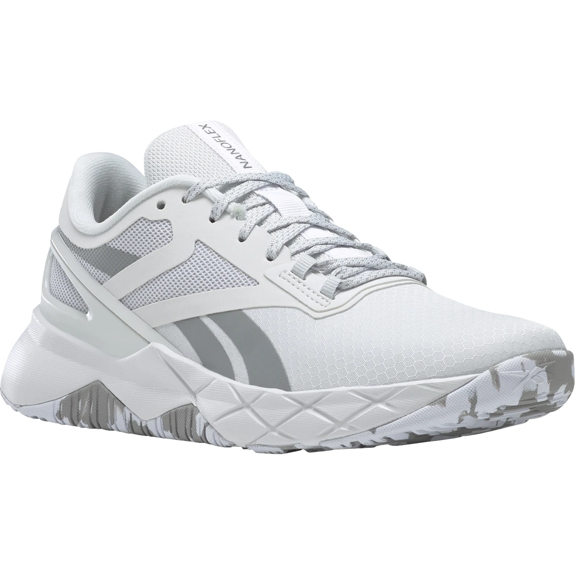Reebok Nanoflex Training Women's Fitness Shoes - Cold Grey 1/ftwr White/pure Grey 4 5 Reebok Nanoflex Training Women's Fitness Shoes - Cold Grey 1/ftwr White/pure Grey 4 - Afbeelding 3