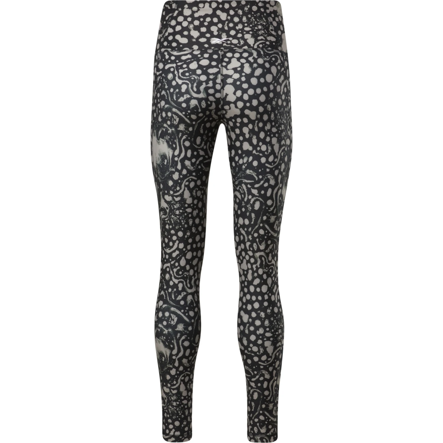 Reebok Studio Lux Bold High Rise 2.0 Modern Safari Print Women's Tights - Night Black 4 Reebok Studio Lux Bold High Rise 2.0 Modern Safari Print Women's Tights - Night Black - Afbeelding 2